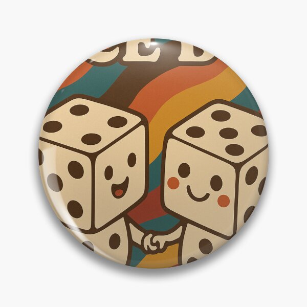 Item preview, Eat Dice Boy Retro Dice Cartoon designed and sold by badbar.