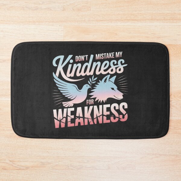 Item preview, Kindness Is Not Weakness Dove and Wolf designed and sold by Matos Products.