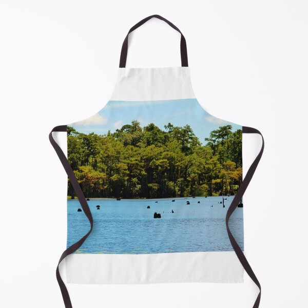 Item preview, Tranquil Lake with Tree Stumps designed and sold by Cynthia48.