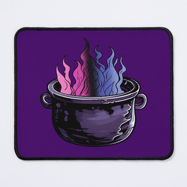 Item preview, Omnisexual Pride Flag Witches Cauldron , Subtle Omnisexual Witchy Design designed and sold by Travelslightly.