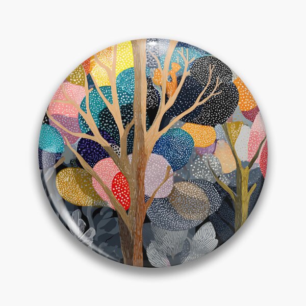 Item preview, MAGICAL FOREST WALLPAPER PATTERN designed and sold by infinitearte.