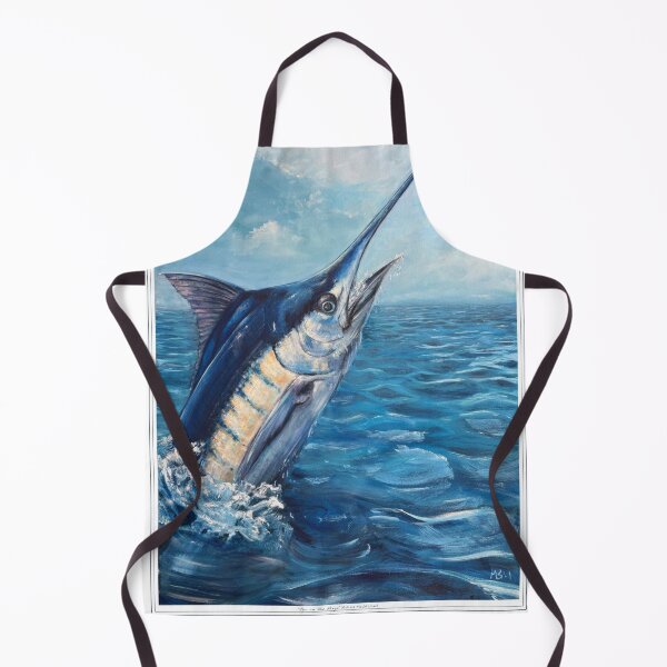 Item preview, Blue Marlin - Eye on the Prize designed and sold by Melissa MacMichael Art + Design.