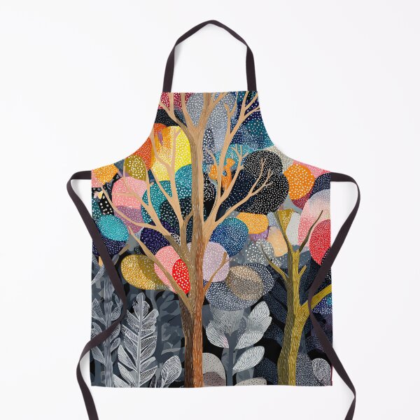 Item preview, MAGICAL FOREST WALLPAPER PATTERN designed and sold by infinitearte.