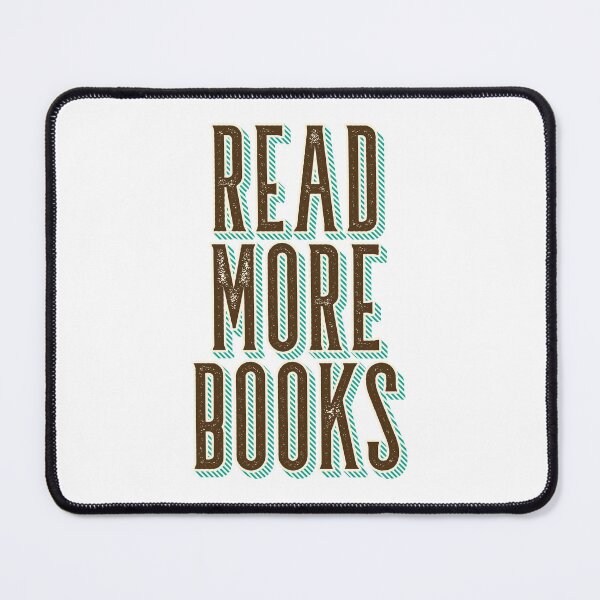 Item preview, Read More Books - Protect public libraries Vintage motivational words designed and sold by SkeletonsDanger.