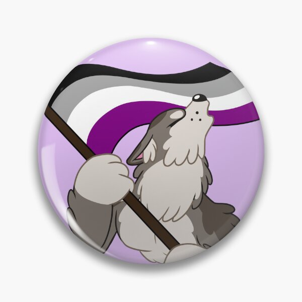 Item preview, Howling Pride for Asexual designed and sold by ThatRadFailure.