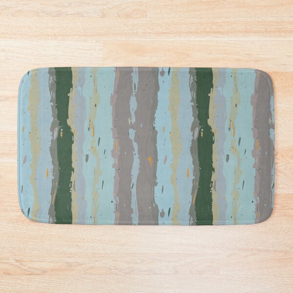 Item preview, Earthy Painterly Stripes in Sage Green, Blue, and Grey designed and sold by Fezzyboo.