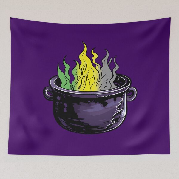 Item preview, Lithromantic Pride Flag Witches Cauldron , Subtle Lithromantic Witchy Design designed and sold by Travelslightly.