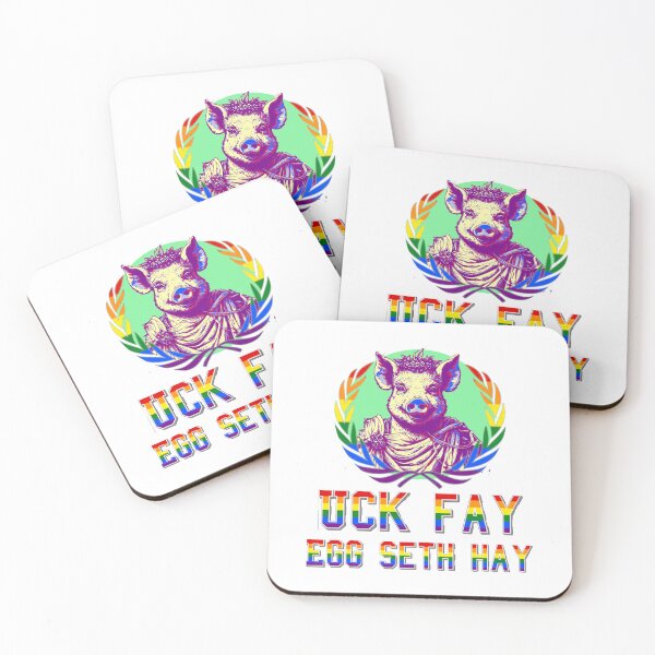 Item preview, Uck Fay Egg Seth Hay - Rainbow designed and sold by KBwiththeTees.
