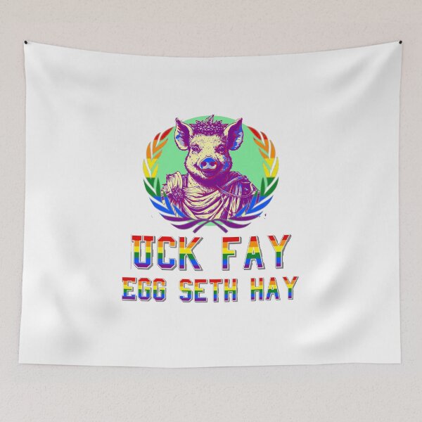 Item preview, Uck Fay Egg Seth Hay - Rainbow designed and sold by KBwiththeTees.