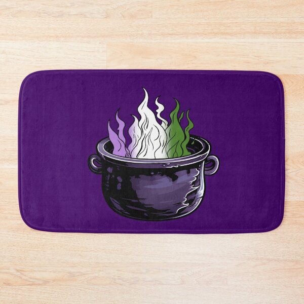 Item preview, Genderqueer Pride Flag Witches Cauldron , Subtle Genderqueer Witchy Design designed and sold by Travelslightly.