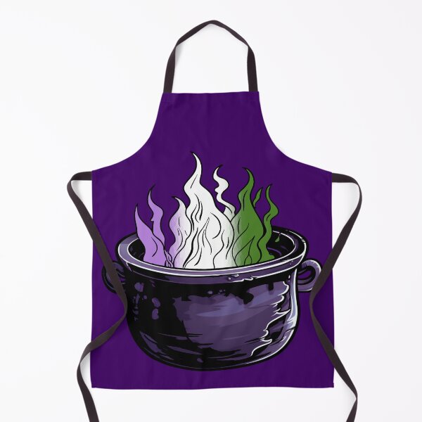 Aperçu de l'œuvre Chaudron de sorcières de drapeau de fierté de Genderqueer, conception subtile de sorcière de Genderqueer créée et vendue par Travelslightly.