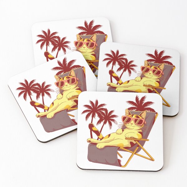 Item preview, Sassy Beach Cat designed and sold by InkWardrobe2023.