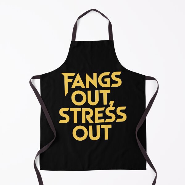 Item preview, Fangs Out Stress Out | Funny Vampire Halloween designed and sold by Haji  Kamora.