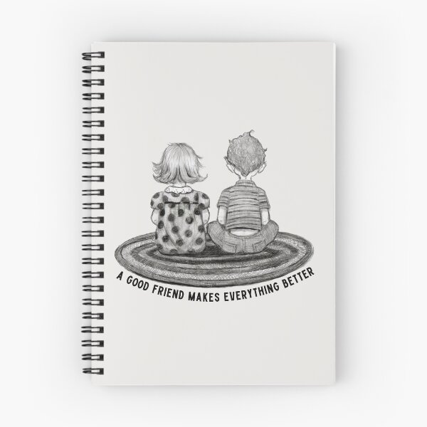 Item preview, A Good Friend Makes Everything BETTER, Kids Sharing Time Out designed and sold by JoyfulWhimsy.