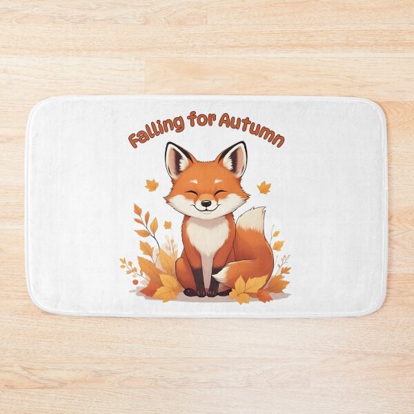 Item preview, Falling for Autumn – Cute Fox Fall Design designed and sold by Pixel--Threads.