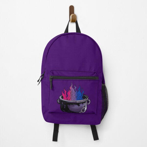 Item preview, Bisexual Pride Flag Witches Cauldron , Subtle Bisexual Witchy Design designed and sold by Travelslightly.