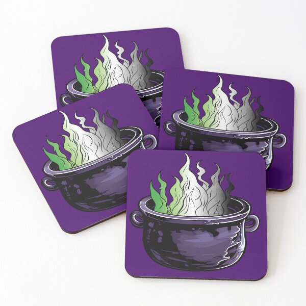 Item preview, Aromantic Pride Flag Witches Cauldron , Subtle Aromantiic Witchy Design designed and sold by Travelslightly.