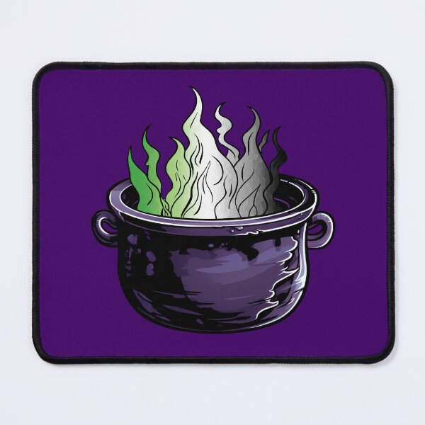 Item preview, Aromantic Pride Flag Witches Cauldron , Subtle Aromantiic Witchy Design designed and sold by Travelslightly.