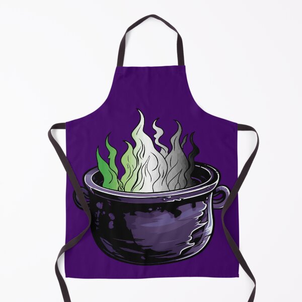 Item preview, Aromantic Pride Flag Witches Cauldron , Subtle Aromantiic Witchy Design designed and sold by Travelslightly.
