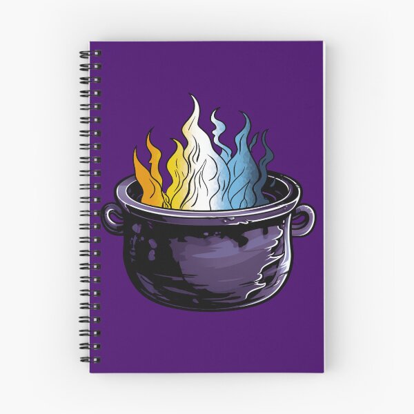 Item preview, AroAce Pride Flag Witches Cauldron , Subtle AroAce Witchy Design designed and sold by Travelslightly.