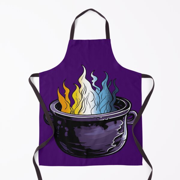 Item preview, AroAce Pride Flag Witches Cauldron , Subtle AroAce Witchy Design designed and sold by Travelslightly.