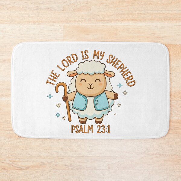 Item preview, Bible Verse Inspirational Design- PSALM 23:1 designed and sold by VisualArtworx.
