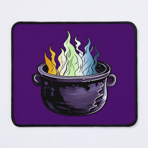 Item preview, AroAce Agender Pride Flag Witches Cauldron , Subtle AroAce Agender Witchy Design designed and sold by Travelslightly.