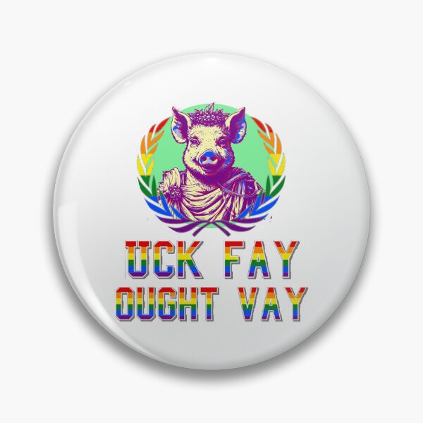 Item preview, Uck Fay Ought Vay - Rainbow designed and sold by KBwiththeTees.
