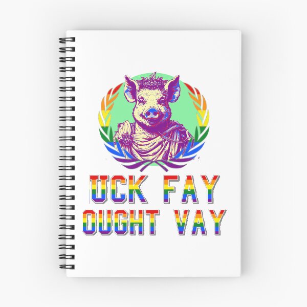 Item preview, Uck Fay Ought Vay - Rainbow designed and sold by KBwiththeTees.