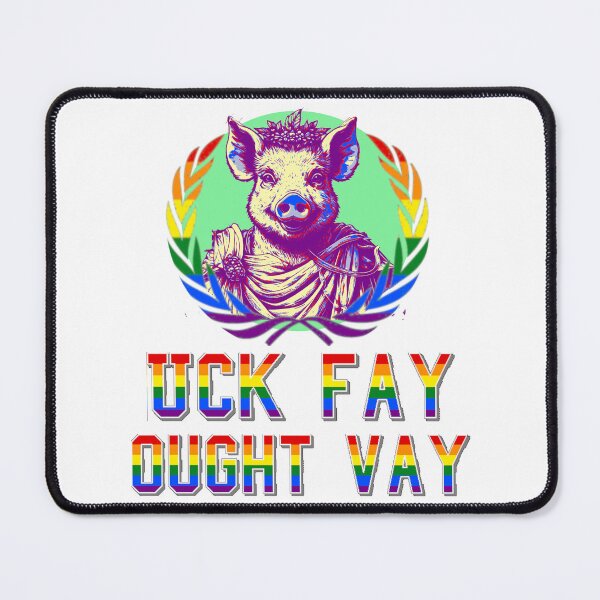 Item preview, Uck Fay Ought Vay - Rainbow designed and sold by KBwiththeTees.