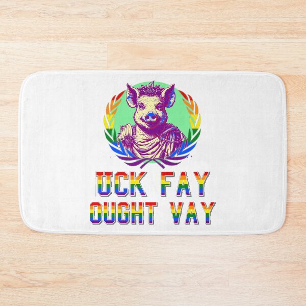 Item preview, Uck Fay Ought Vay - Rainbow designed and sold by KBwiththeTees.