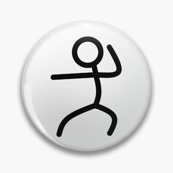 Item preview, Stickman in Action designed and sold by Melty Shirts.