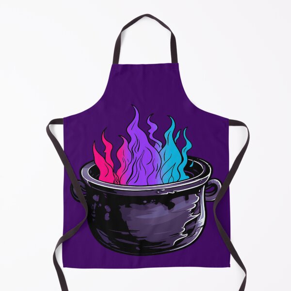 Item preview, Androgynous Pride Flag Witches Cauldron , Subtle Androgynous Witchy Design designed and sold by Travelslightly.
