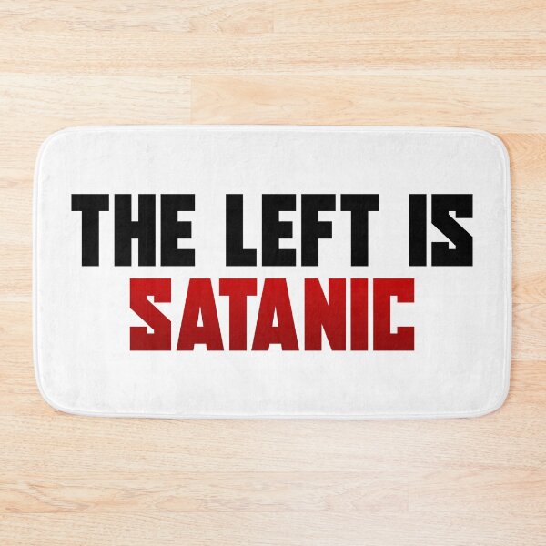 Item preview, The Left is Satanic designed and sold by ProdbyNiECO.
