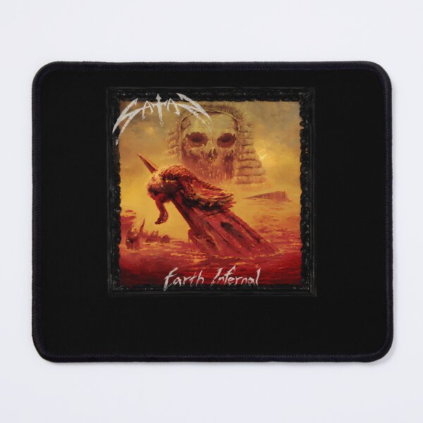 Item preview, Satan Nwobhm - Earth Infernal Album 2022 728 designed and sold by KaycMiller.