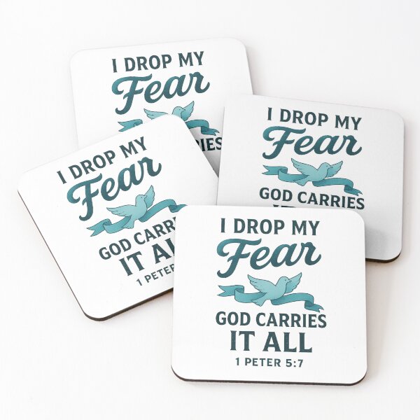 Item preview, Bible Verse Inspirational Design- 1 Peter 5:7 designed and sold by VisualArtworx.