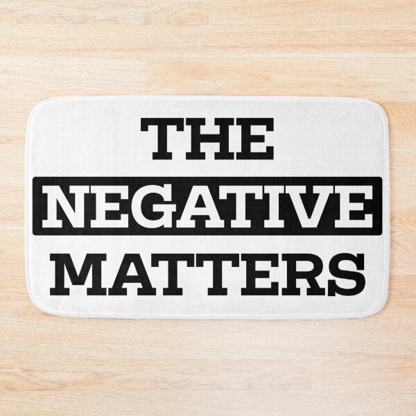 Item preview, The Negative Matters designed and sold by BasedFaithMerch.