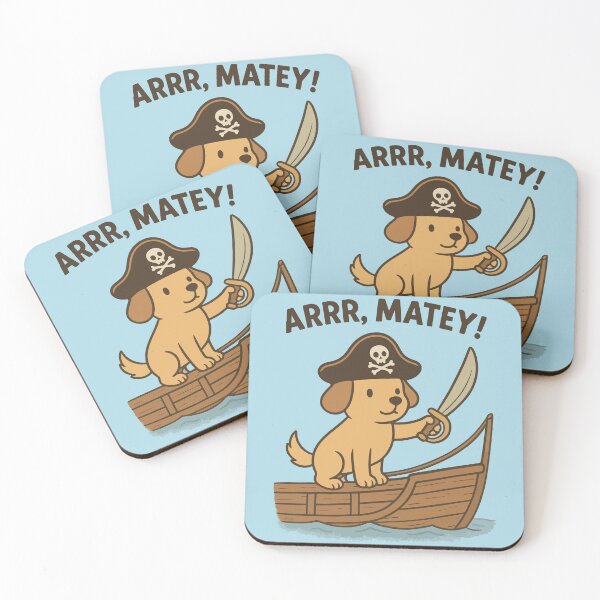 Item preview, Pirate Pup Ahoy! | Silly Paws Studio designed and sold by SillyPawsStudio.