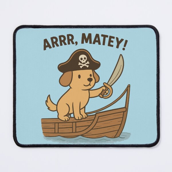 Item preview, Pirate Pup Ahoy! | Silly Paws Studio designed and sold by SillyPawsStudio.