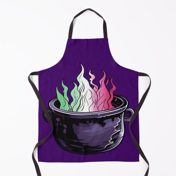 Item preview, Abrosexual Pride Flag Witches Cauldron , Subtle Abrosexual Witchy Design designed and sold by Travelslightly.