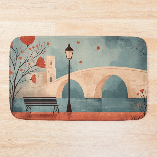 Item preview, 026 Romantic Riverside Scene designed and sold by nikoart001.