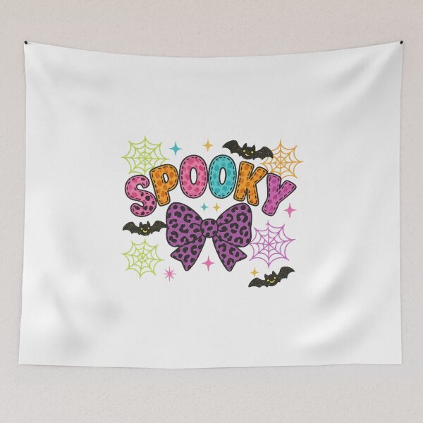 Item preview, Spooky Leopard Print Groovy Halloween designed and sold by Tim Mendy.