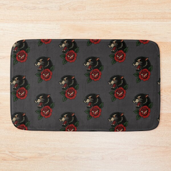 Item preview, Panther and rose designed and sold by Blood Rose Collection .