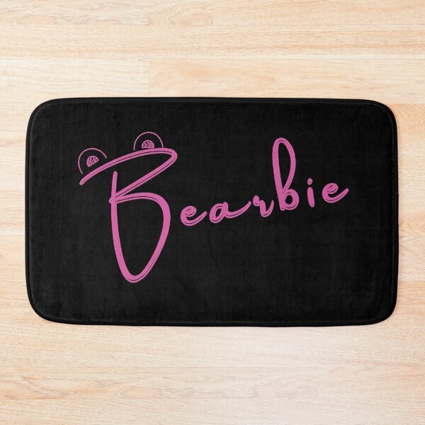 Item preview, Bearbie – Cute Pink Typography with Bear Ears Design designed and sold by RiendeersDEAR.