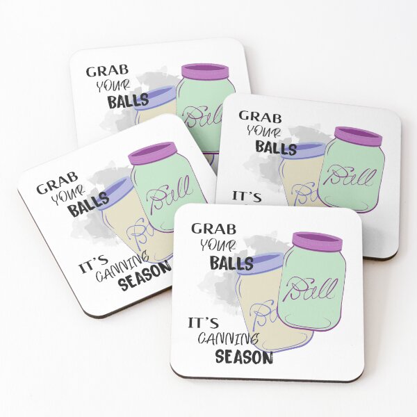 Item preview, Grab Your Balls It’s Canning Season Funny Mason Jar Design Gifts designed and sold by Maniutek.