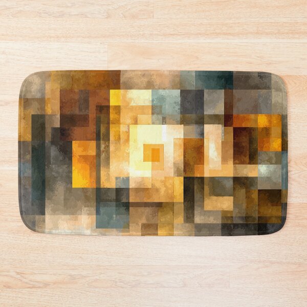 Item preview, 032 Geometric Abstract in Warm Tones designed and sold by nikoart001.