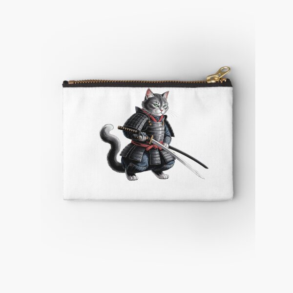 Item preview, Samurai Cat Under Sakura designed and sold by InkWardrobe2023.