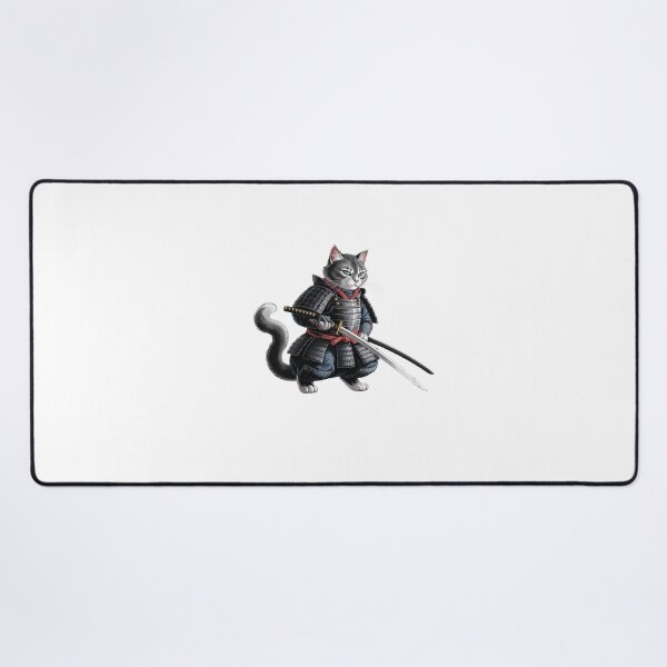 Item preview, Samurai Cat Under Sakura designed and sold by InkWardrobe2023.