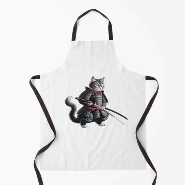 Item preview, Samurai Cat Under Sakura designed and sold by InkWardrobe2023.