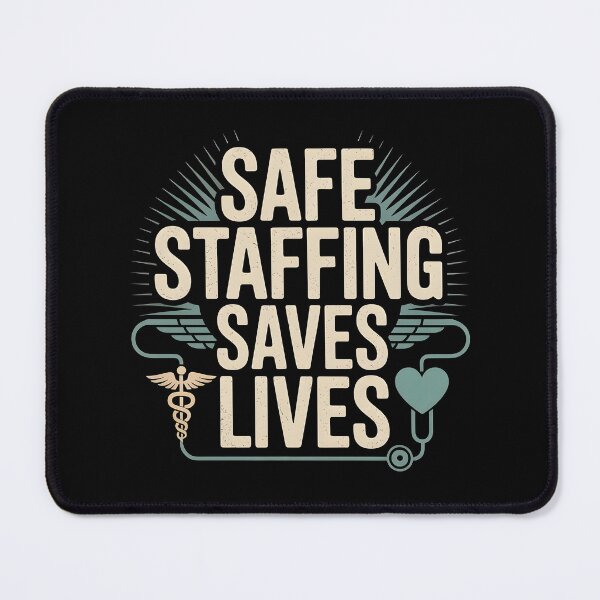 Item preview, Safe Staffing Saves Lives designed and sold by Redgiant87x.